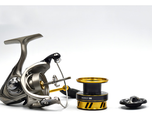 Molinete Daiwa Aggrest Lt 4000d-c - 4 Rolamentos 12kg
