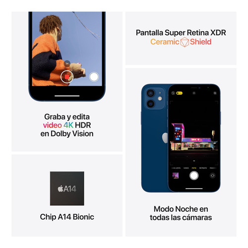 Apple iPhone 12 (128 GB) - Azul