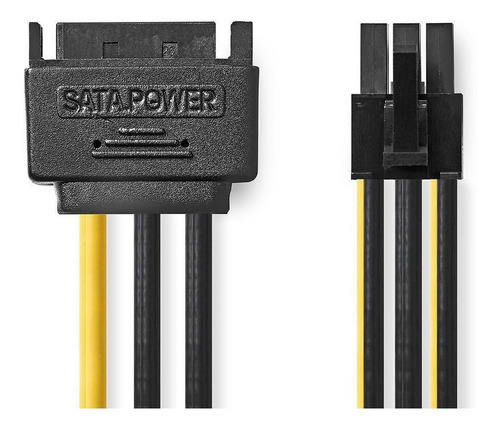 Imagen 3 de 7 de Cable Adaptador Sata A Pci-e 6 A 1 Pines Riser Mineria Btc