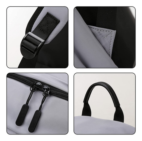 Mochila Estudiante Impermeable Antirrobo Con Puerto Usb