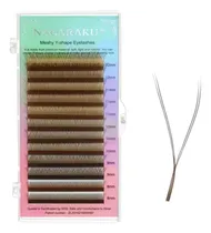 Comprar Pestañas Pelo Pelo Y Mix 0.07d Vol Brasilero Marron Nagaraku