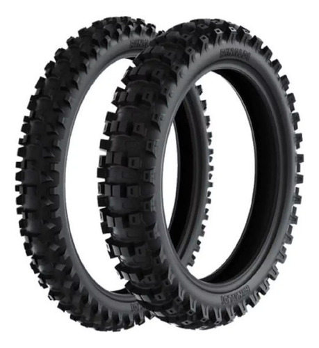 Par Pneu 80/100-21 + 110/90-19 Rinaldi Rs 47 Cr125 Rm250 C/c