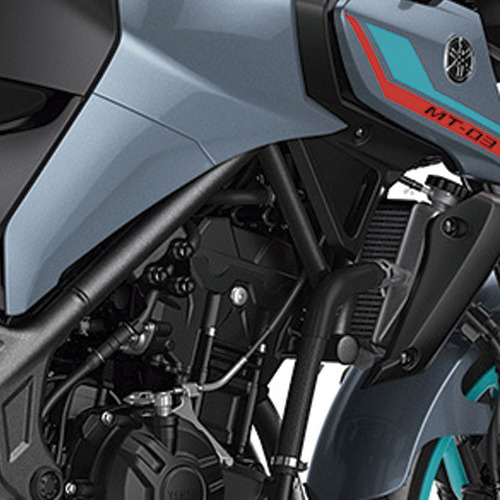Yamaha Mt03 Mt 03 Gris Azul Negro Naked 0km 2025 De Titta