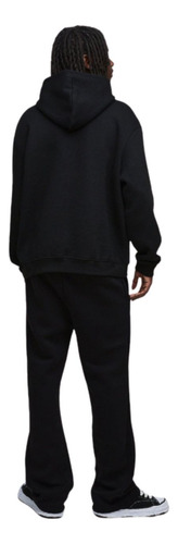 Buzo Canguro Frisa Unisex Hoodie Oversize Con Capucha
