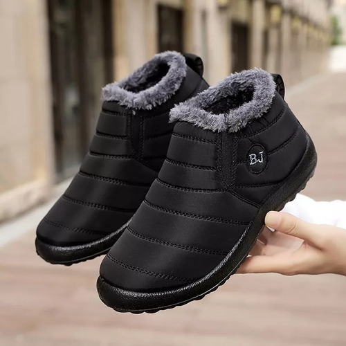 Botas Impermeables De Invierno Para Mujer Con Felpa Térmica