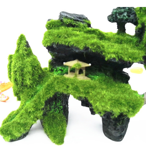 Imagen 6 de 8 de Nido De Camarón De Pez De Montaña Artificial Resina Creativa