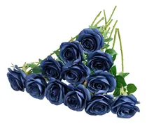 Comprar 12 Rosas Artificiales Helera, Rosas Falsas, Rosas De Seda
