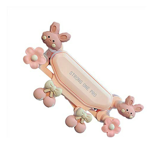 Soporte De Teléfono Para Auto, Diseño De Conejito, Flexible
