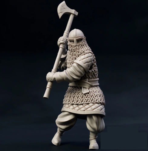Miniaturas Vikingos Medievales 54mm