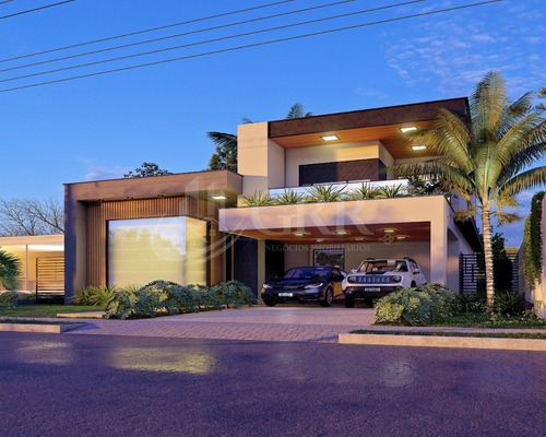 Imagem 1 de 13 de Casa Em Construção 5 Suítes No Condomínio Residencial Mont Blanc- Região Oeste De São José Dos Campos - Ca02578 - 70926189