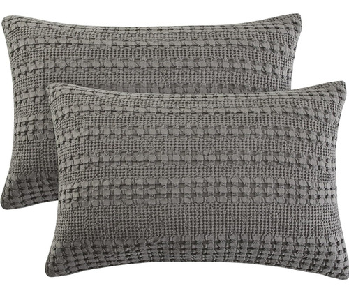 Phf 100% Algodón De Algodón Almohada Samina De Reina, 2 20 X