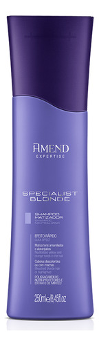 Shampoo E Condicionador Amend Kit Specialist Blond Matizador