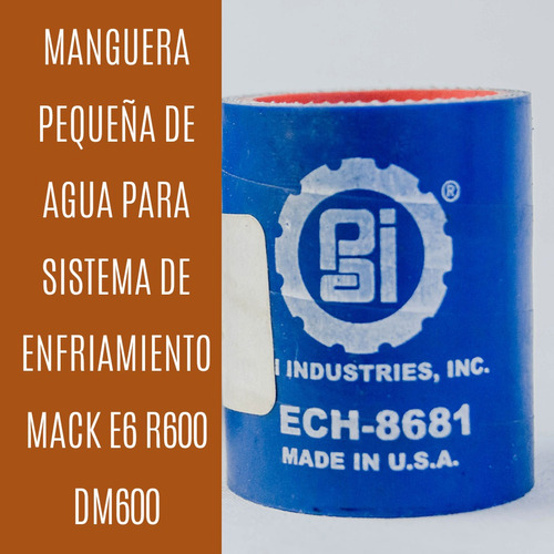 Manguera Pequeña Sistema Enfriamiento Agua Camion Mack R600