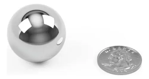 Dos Bolas De Acero Cromado De 1-1/4 Pulgadas G25