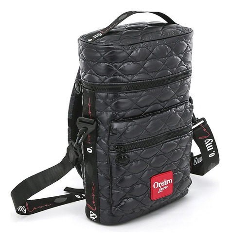 Matera Oreiro Porta Mate Mochila Negro 18470