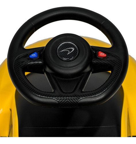 Pata Pata Andarin Caminador Niño Auto Mc Laren Con Sonidos Color Amarillo
