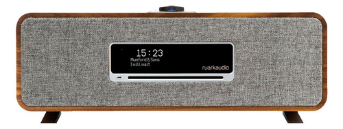 Ruarkaudio R3s, Sistema De Audio Con Wifi, Bluetooth Y Cd Color Marrón Claro