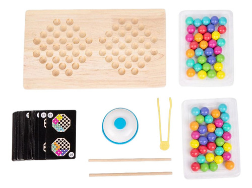 Peg Board Bead Game Puzzle Clasificación Apilamiento Para