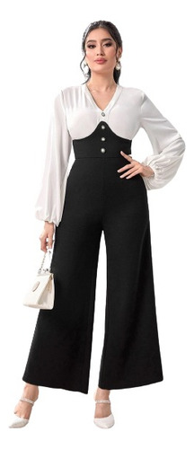 Entero Jumpsuit Mono Fiesta Pierna Ancha El 103