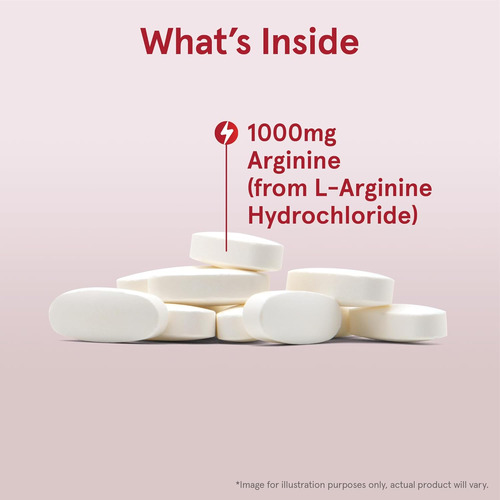 Arginine Arginina Jarrow Formulas 1000mg 100 Tabletas