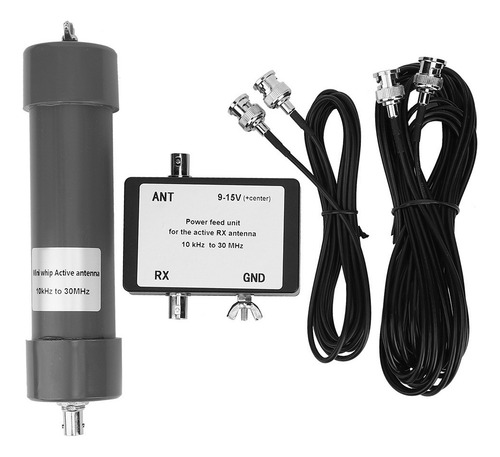 10 Kilociclos - 30 Megaciclos Mini Antena Activa Del Látigo