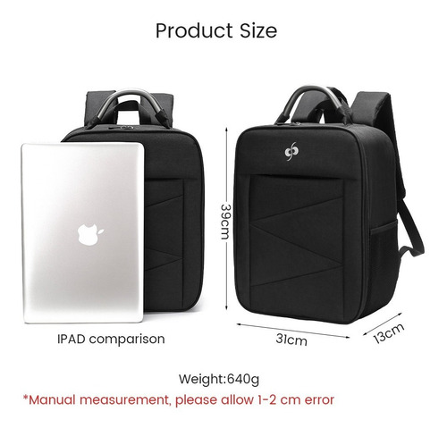 Imagen 6 de 8 de Dji Fpv Combo Dron Maletín, Maleta, Protector, Estuche