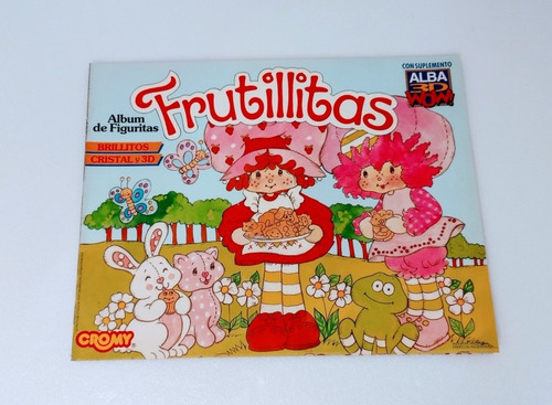 Álbum De Figuritas Frutillitas Alba 3d Vacío Cromy 1994