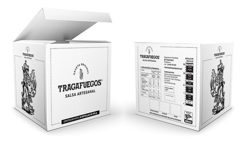 Salsa Artesanal Tragafuegos Varios Sabores 20 Pza