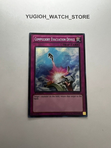 Yu-gi-oh! - Compulsory Evacuation Device - Secret 1st Ed