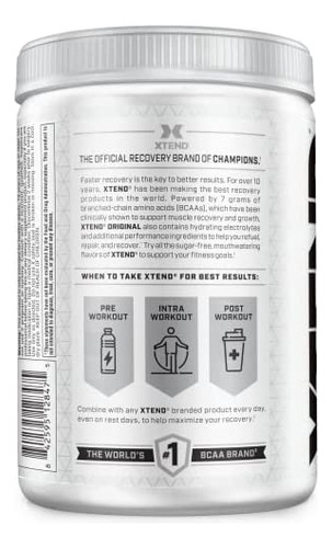 Xtend Bcaa Em Pó Airheads Sabor Doce De Cereja - 30 Porções