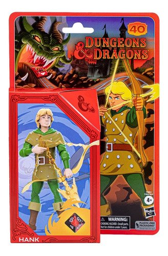 Dungeons & Dragons Serie Animada Figura 15 Cm Hank Hasbro