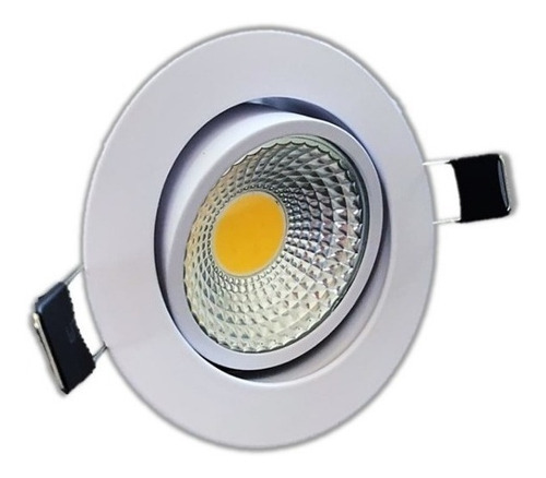 Spot Led Embutir 3w Direcionável Redondo 1*linha 6000k- 073 Cor Branco 110V/220V NET MIX