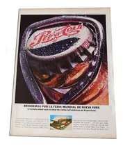 Comprar Dante42 Publicidad Antigua Retro Gaseosa Pepsi Cola 1963
