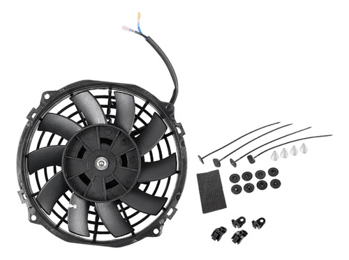 Transmisión 12v 7 Pulgadas Radiador Condensador Ventilador