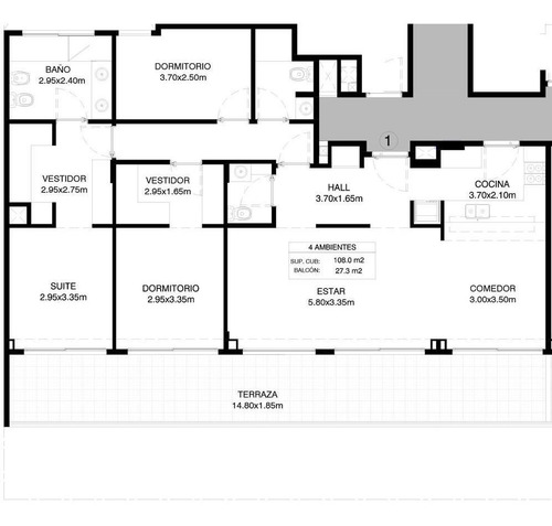 Imagen 2 de 23 de Departamento - Villa Crespo