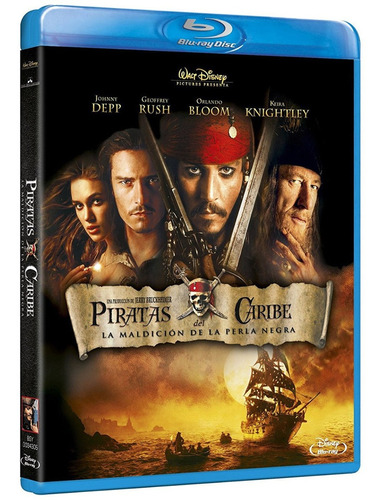 Piratas Del Caribe 1 - Bluray - O