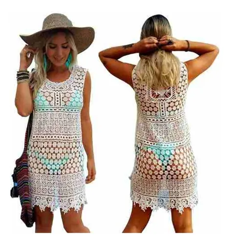 Vestidos de croche mercado livre sales