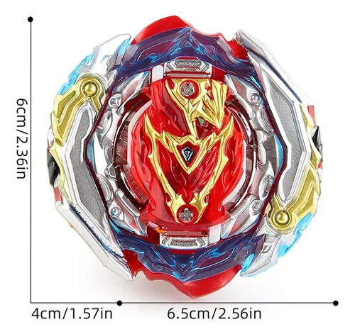 Blusa Giratória Beyblade B-201 Zest Achilles 3 Em 1 - Natal