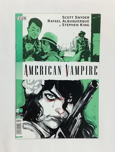 American Vampire # 05 Snyder Vértigo Editorial Televisa