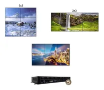 Comprar Controlador Tv Wall 3 X 3 Controlador Hasta 9 Pantalla (+1)