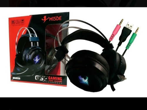 Diadema Gamer Ref. Gss Misde Us Con Luz Y Microfono