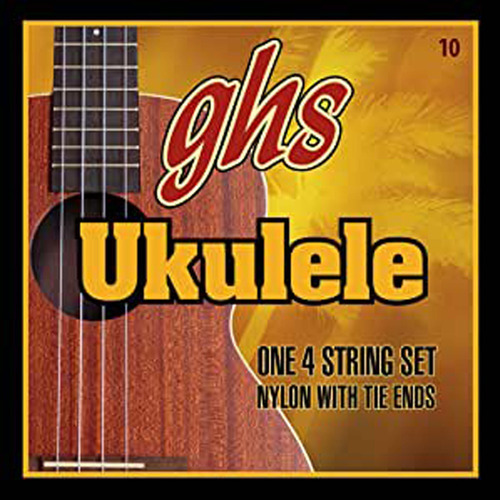 Encordoamento Para Ukulele 4 Cordas H-10 Ghs Soprano/concert