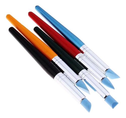 5pcs / Set Cepillos De La Herramienta De Modelado De La