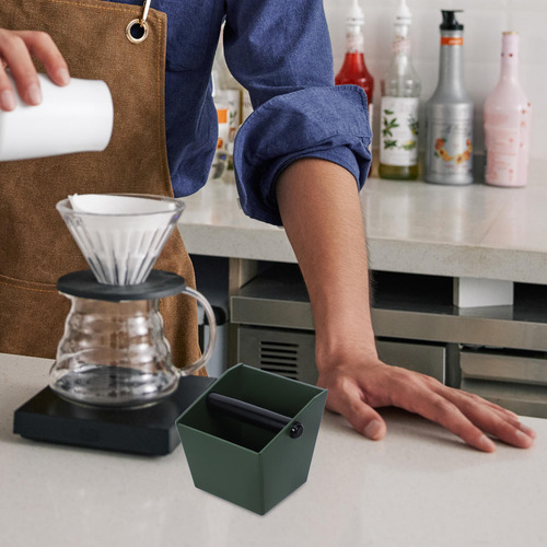 Café Comercial: Papelera Para Café Molido, Fácil De Limpiar,