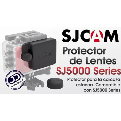 Imagen 2 de 5 de Kit Protectores De Lente Cámara Y Lente Carcasa Sjcam Sj5000