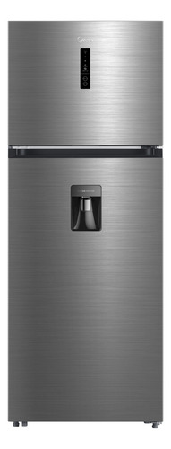 Refrigerador Midea Top Mount Smart Sensor Bru Steel 17 P3 Color Plateado