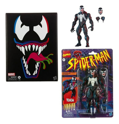 Figura Venom Chino Bootleg Spiderman Legends 