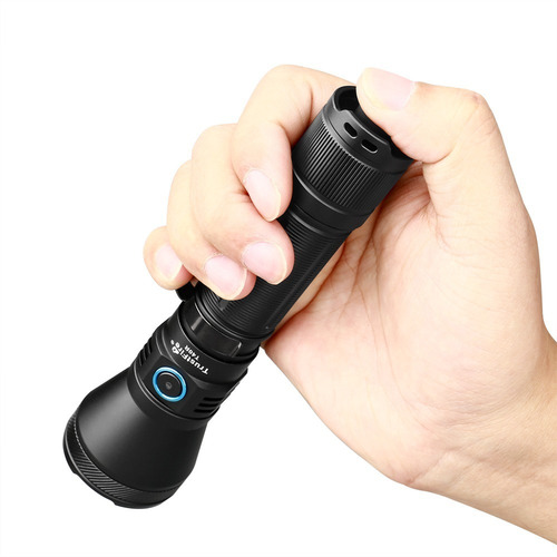 Linterna Trustfire T40r/1800 lúmenes/550 metros de linterna, color negro, color de luz, CW