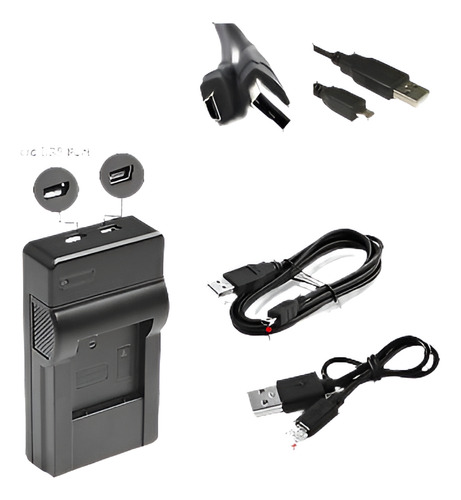 Np-f970 Usb Cargador Para Sony Np-f950 F970 Np F330 F530 F57