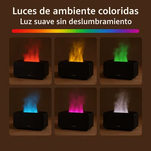 Efecto llama encendido